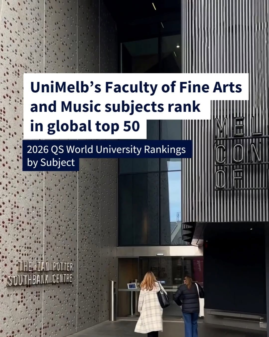 Post 10 by Faculty of Fine Arts and Music on Instagram (carousel)