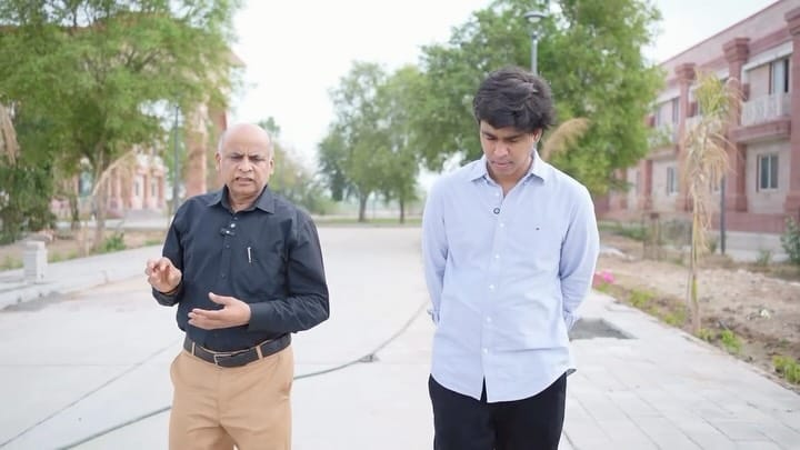Post 2 by Shri Govind Guru University on Instagram (video)