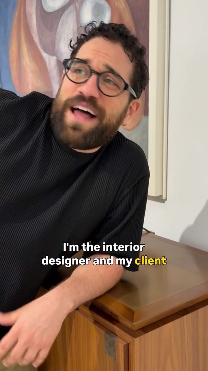 Post 2 by Delgado Interiors on Instagram (video)