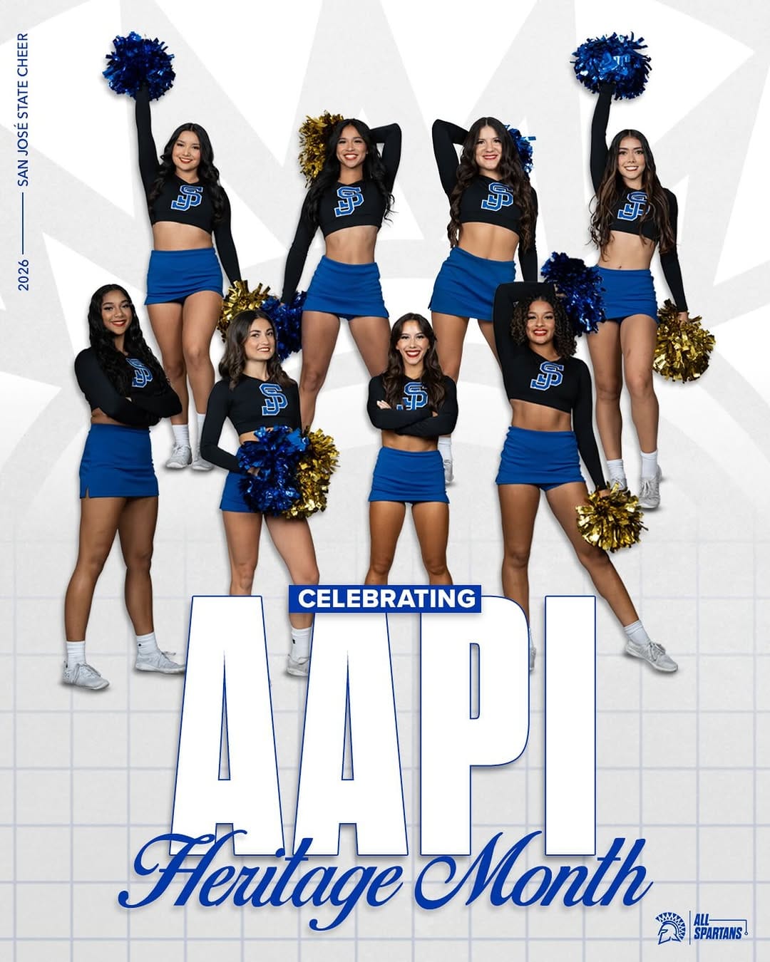 Post 3 by San José State Cheerleading on Instagram (image)