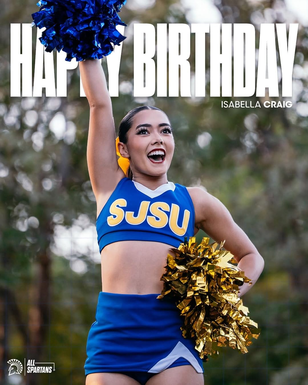 Post 4 by San José State Cheerleading on Instagram (image)