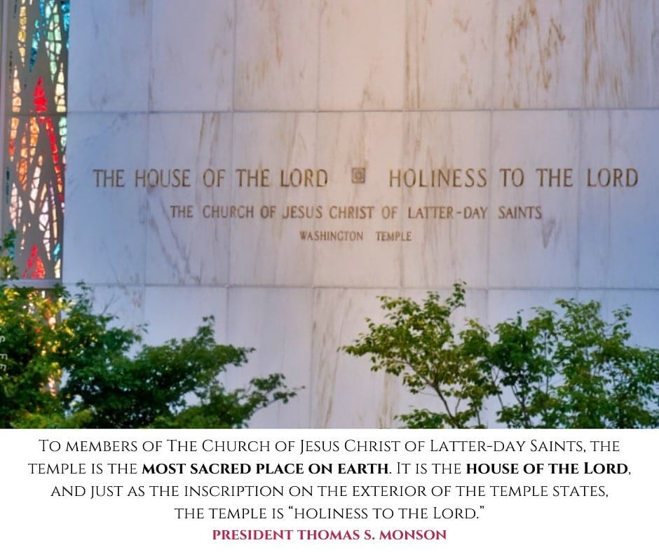 Post 3 by Washington D.C. Temple on Instagram (image)
