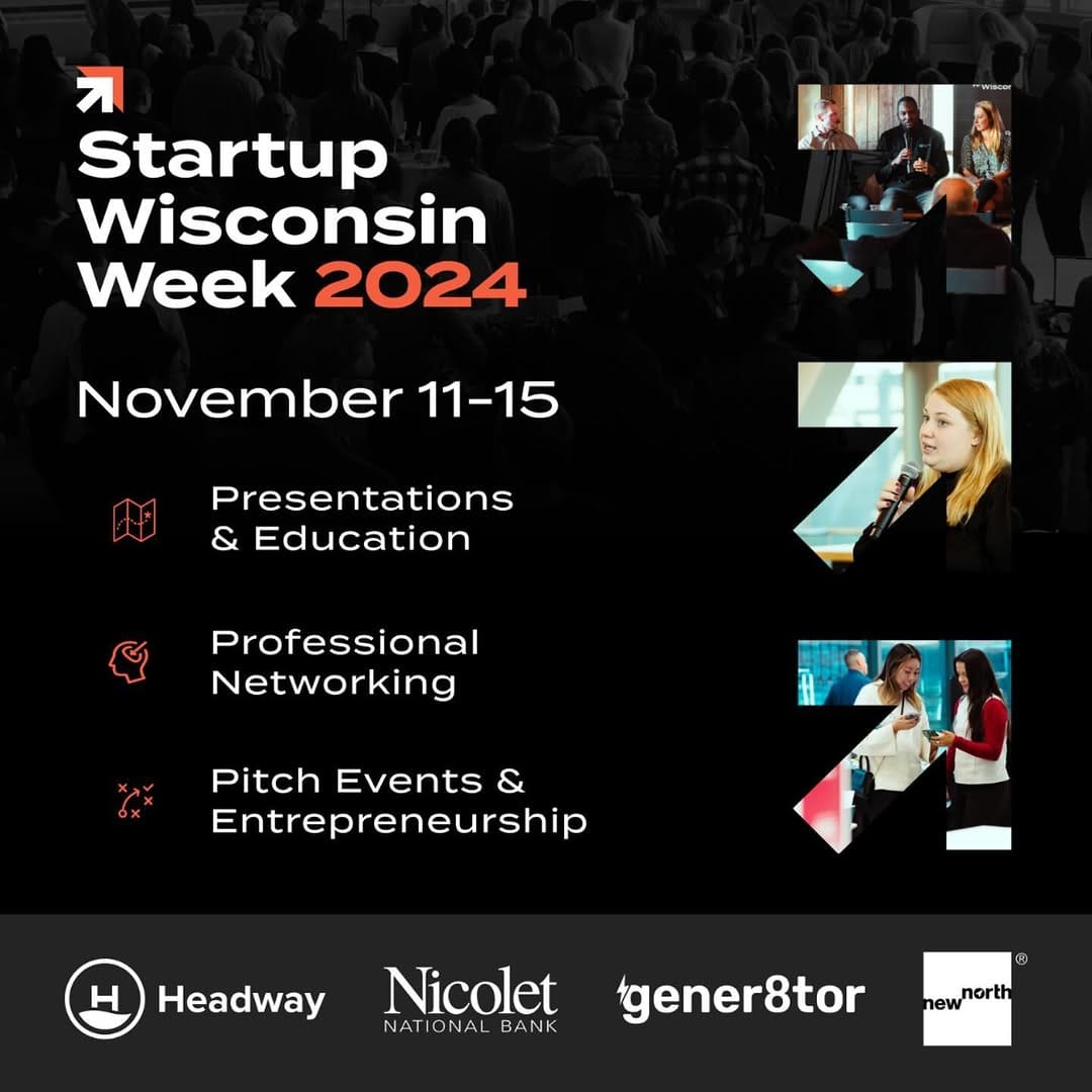 Post 6 by Startup Wisconsin on Instagram (image)