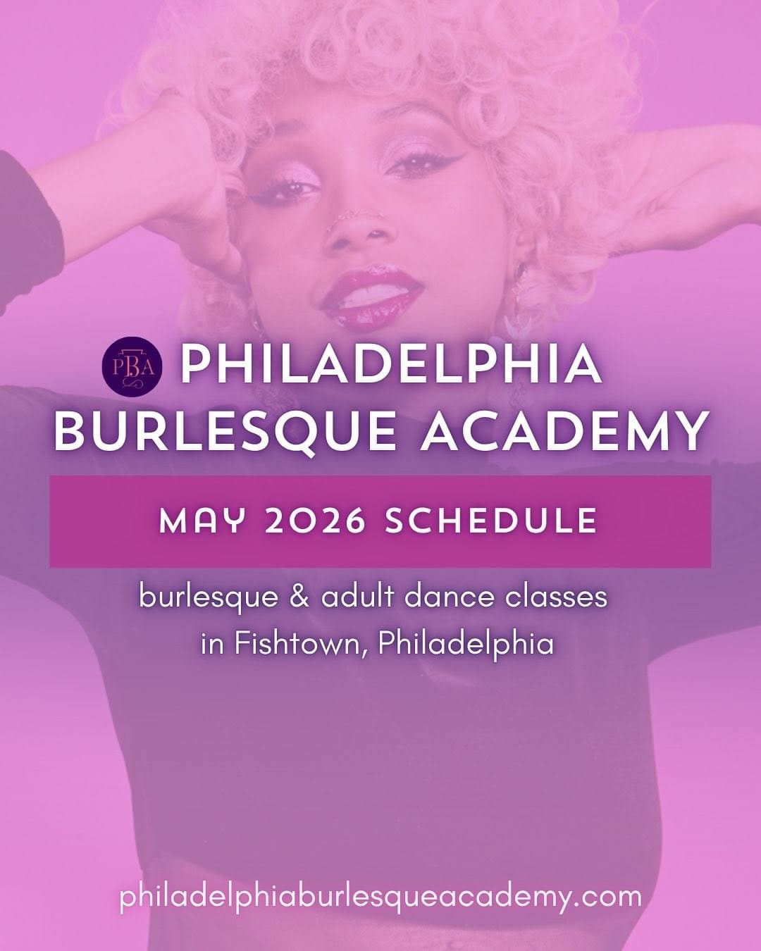Post 3 by Philadelphia Burlesque Academy | Burlesque Classes Philly on Instagram (carousel)