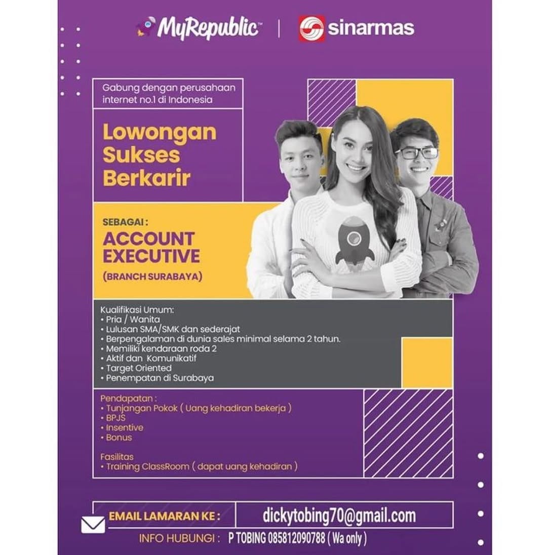 Post 2 by Loker Surabaya by Lokerzone on Instagram (image)