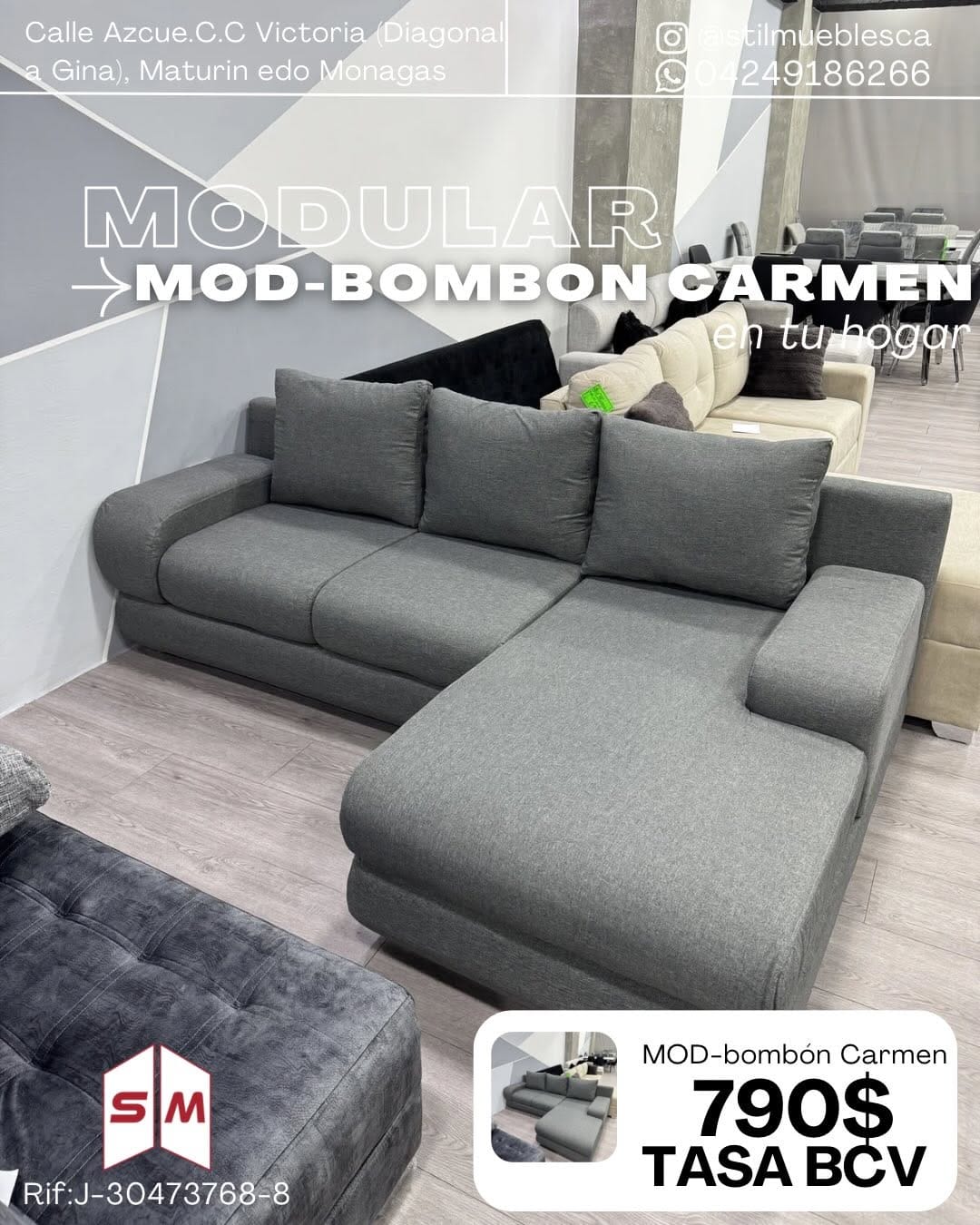 Post 7 by STIL MUEBLES | JUEGOS DE RECIBO | COMEDORES on Instagram (carousel)