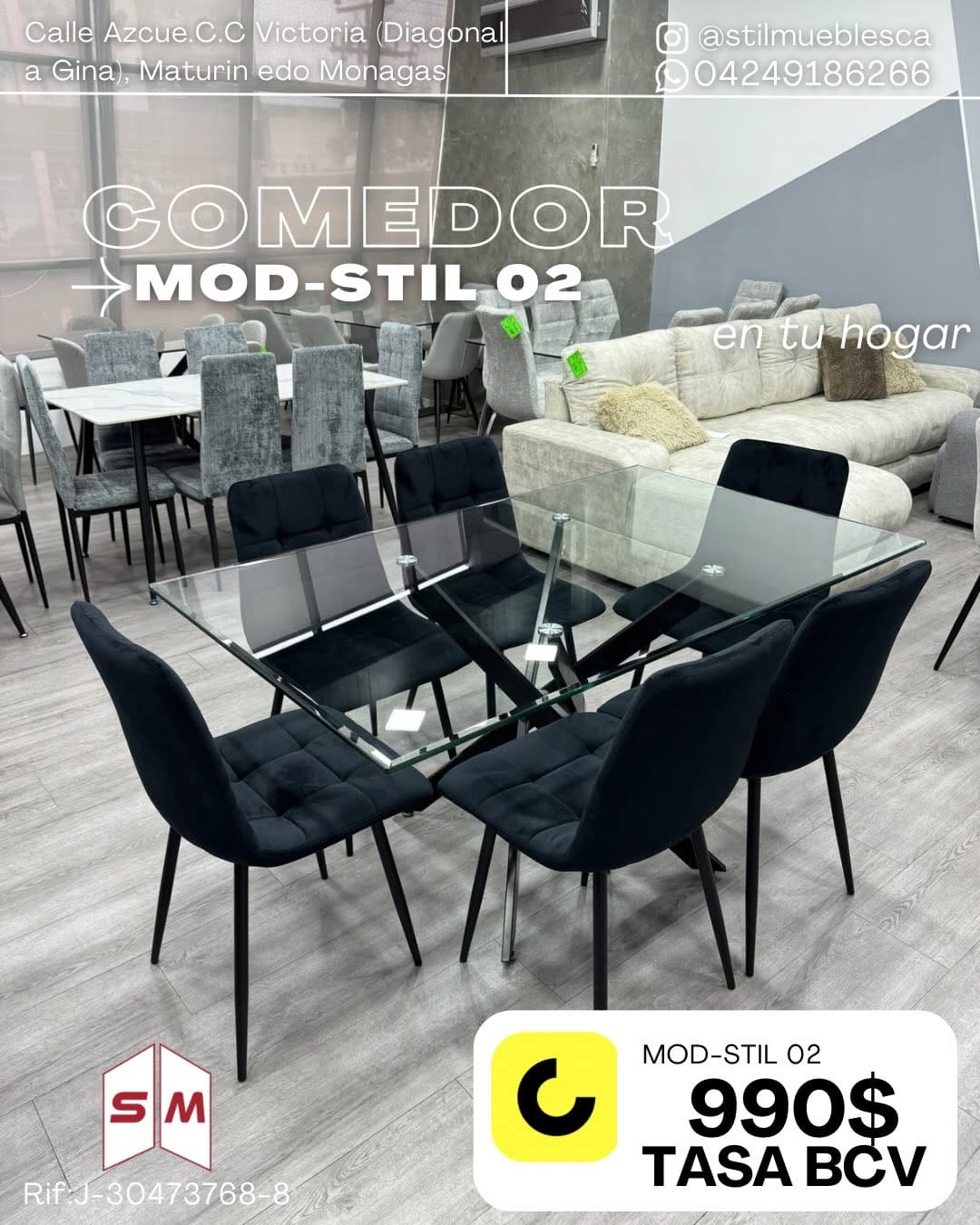 Post 2 by STIL MUEBLES | JUEGOS DE RECIBO | COMEDORES on Instagram (carousel)