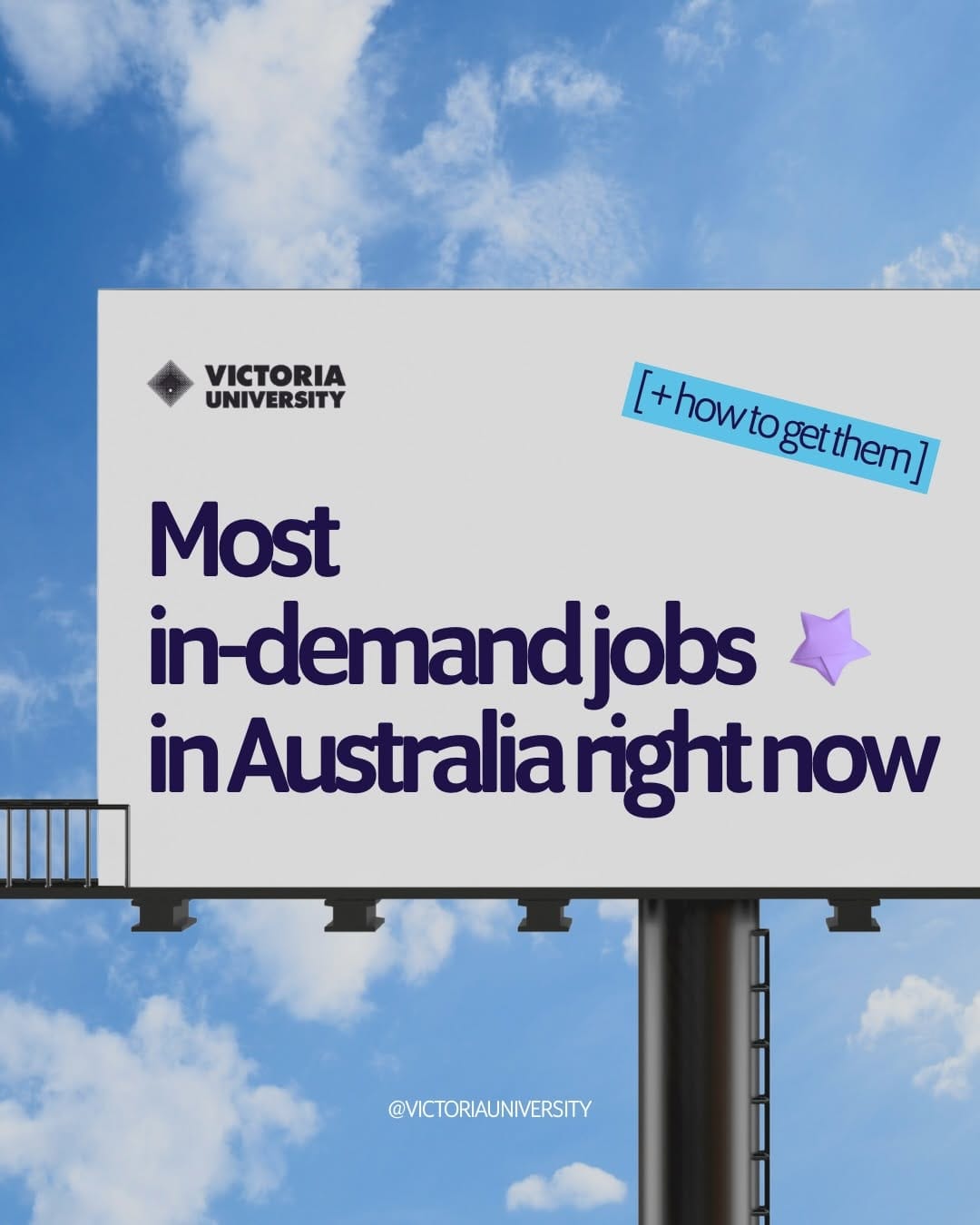 Post 5 by Victoria University Melbourne on Instagram (carousel)