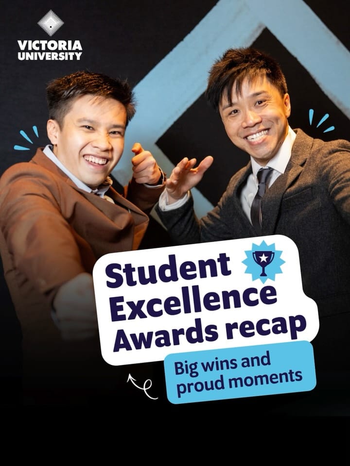 Post 4 by Victoria University Melbourne on Instagram (carousel)