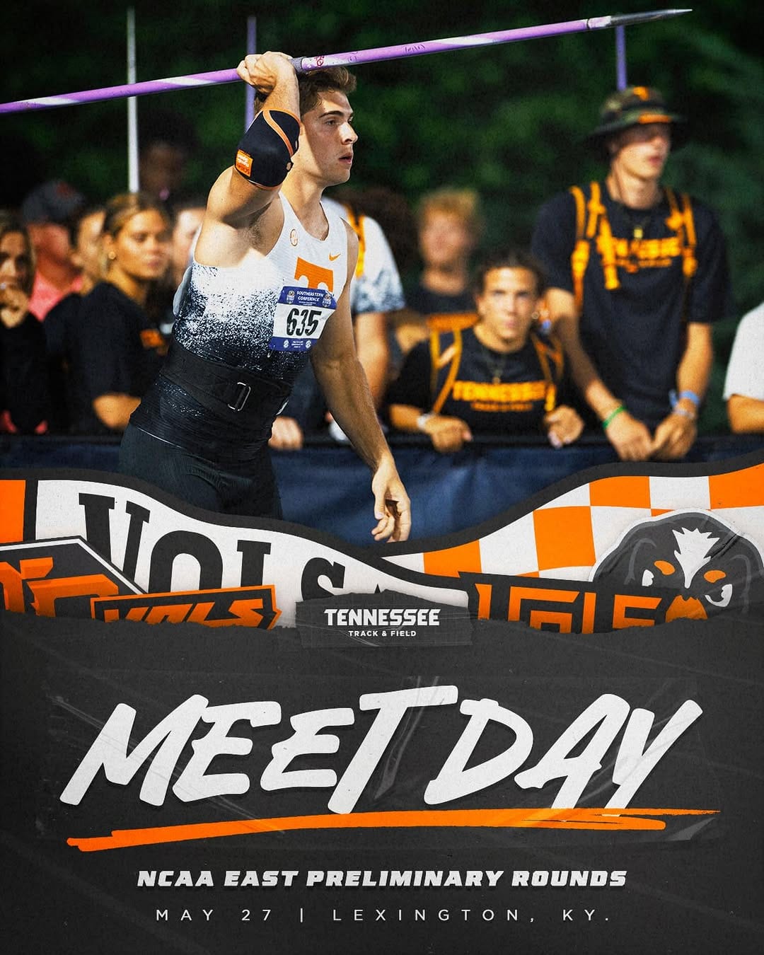 Post 5 by Tennessee Track & Field/Cross Country on Instagram (image)