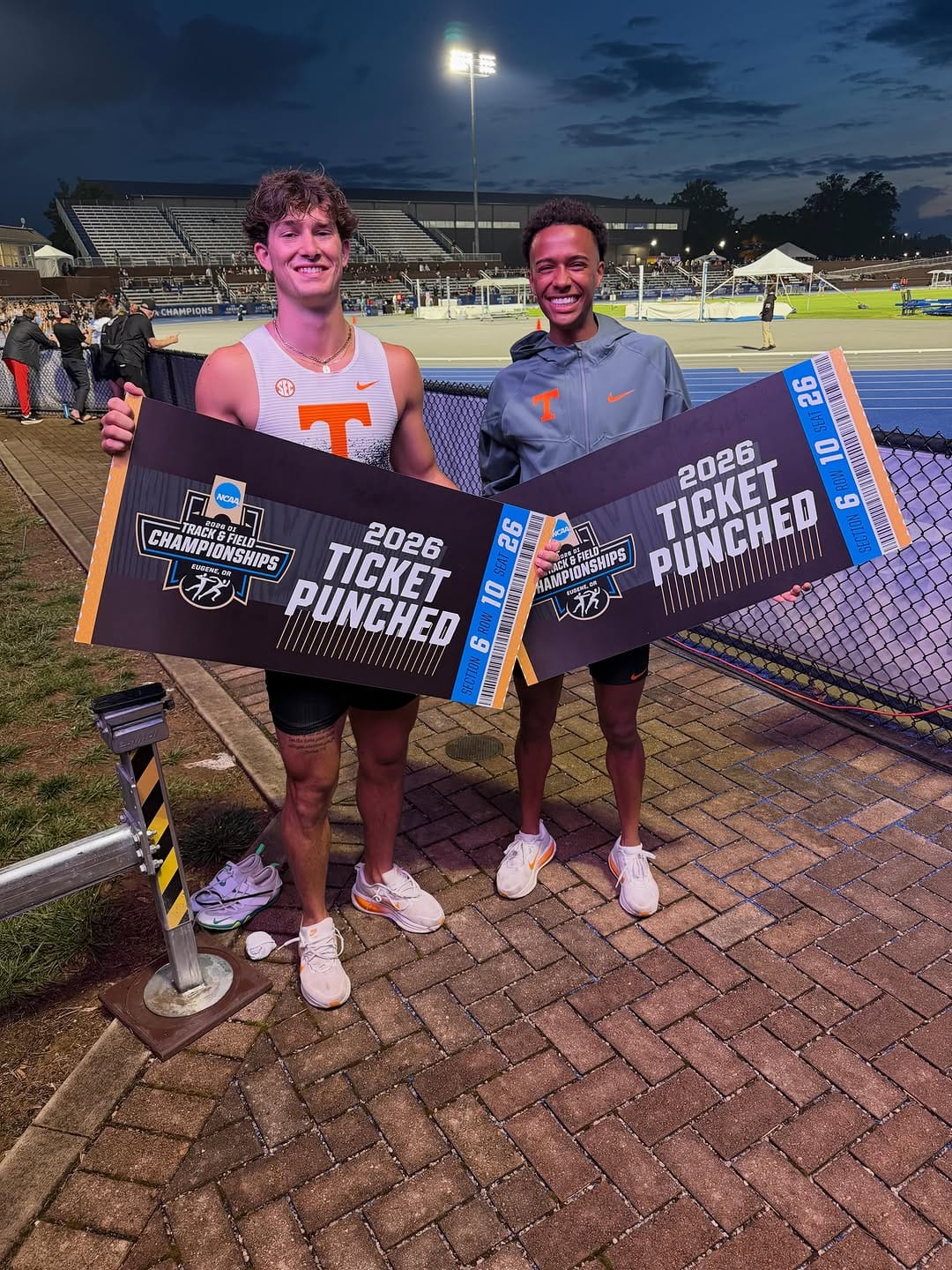 Post 2 by Tennessee Track & Field/Cross Country on Instagram (carousel)