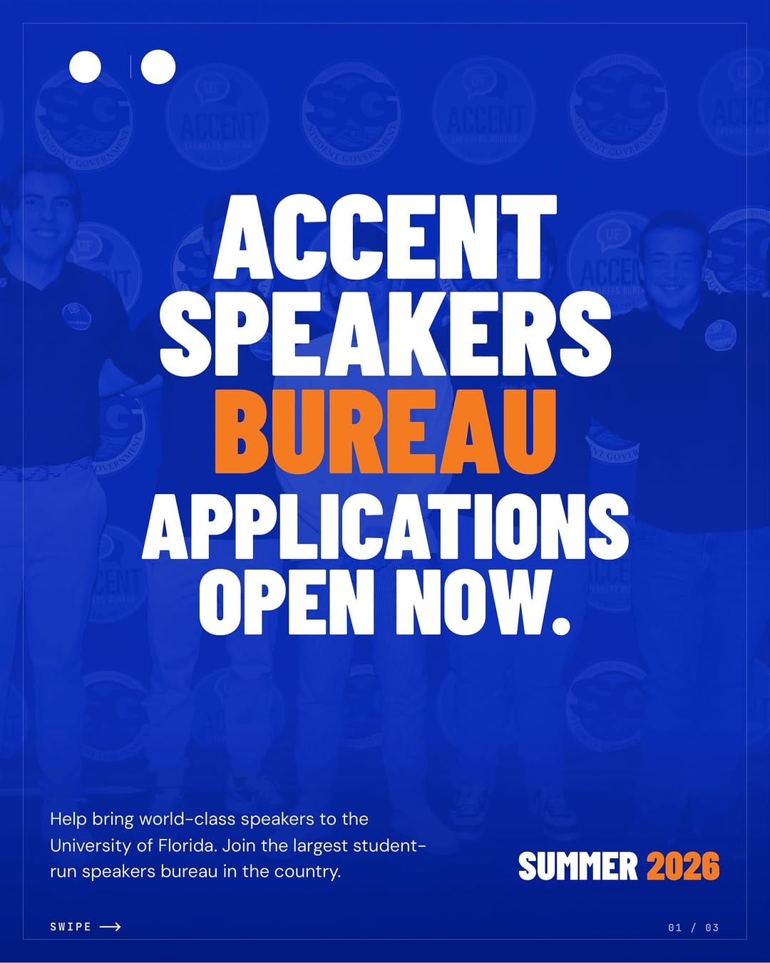 Post 1 by ACCENT Speakers Bureau on Instagram (carousel)