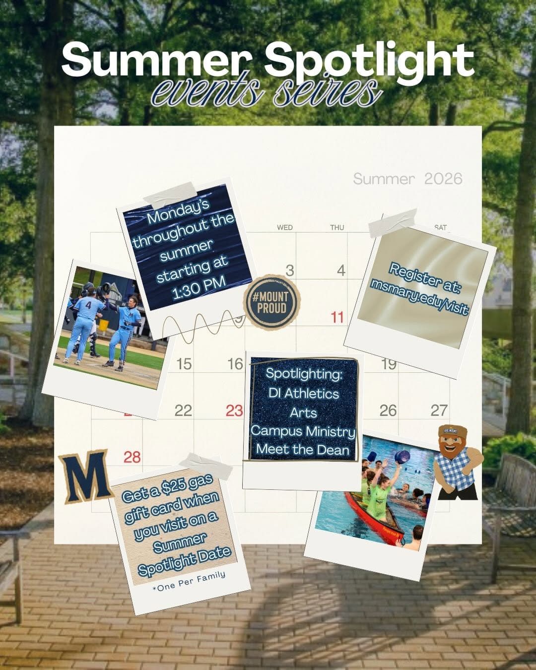 Post 3 by Mount St. Mary's University on Instagram (carousel)