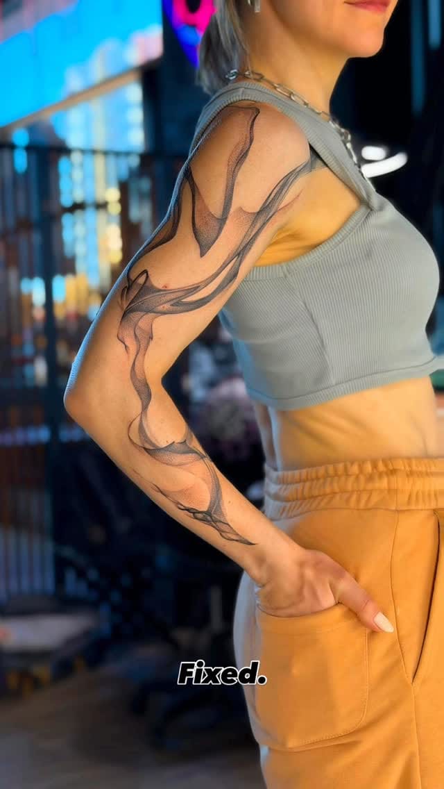 Post 1 by Alisha tattoo artist on Instagram (video)