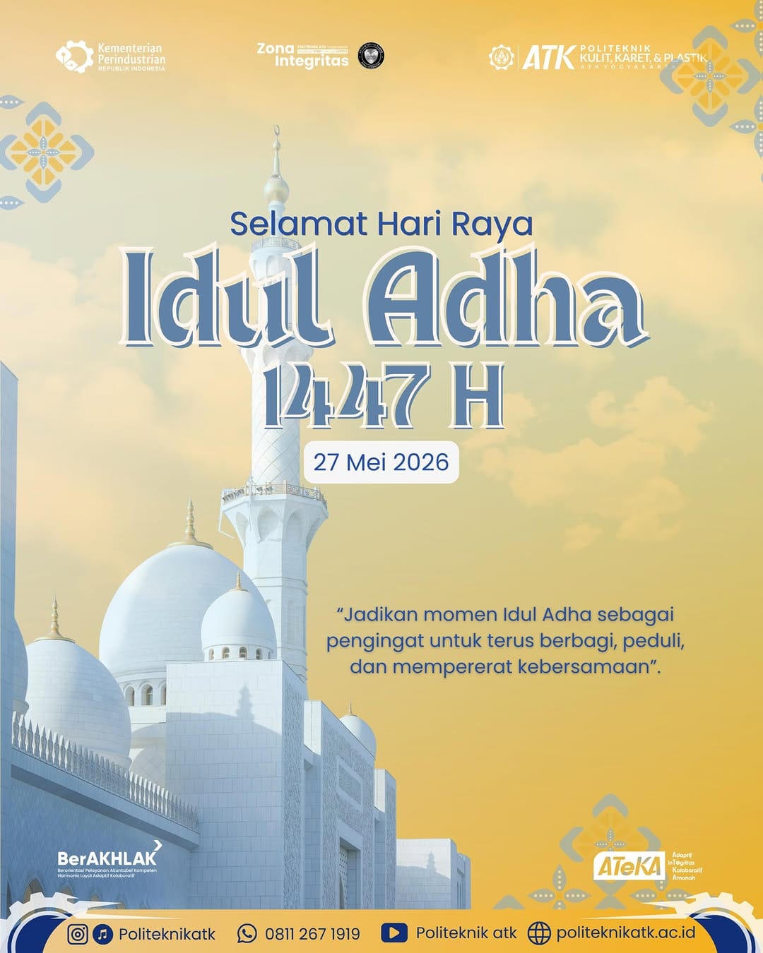 Post 2 by Politeknik ATK Yogyakarta on Instagram (image)
