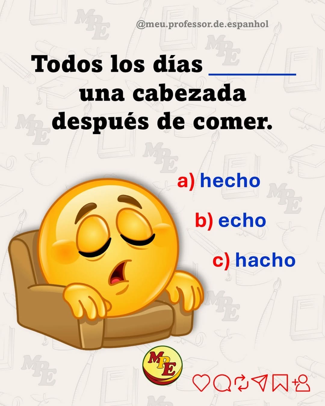 Post 9 by Tomás - Professor de Espanhol e Tradutor on Instagram (image)