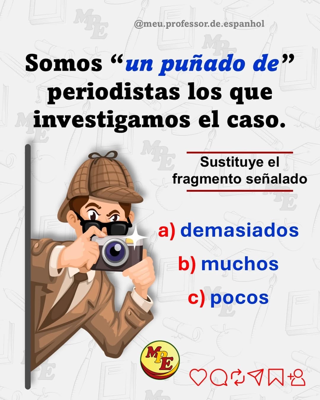 Post 3 by Tomás - Professor de Espanhol e Tradutor on Instagram (image)