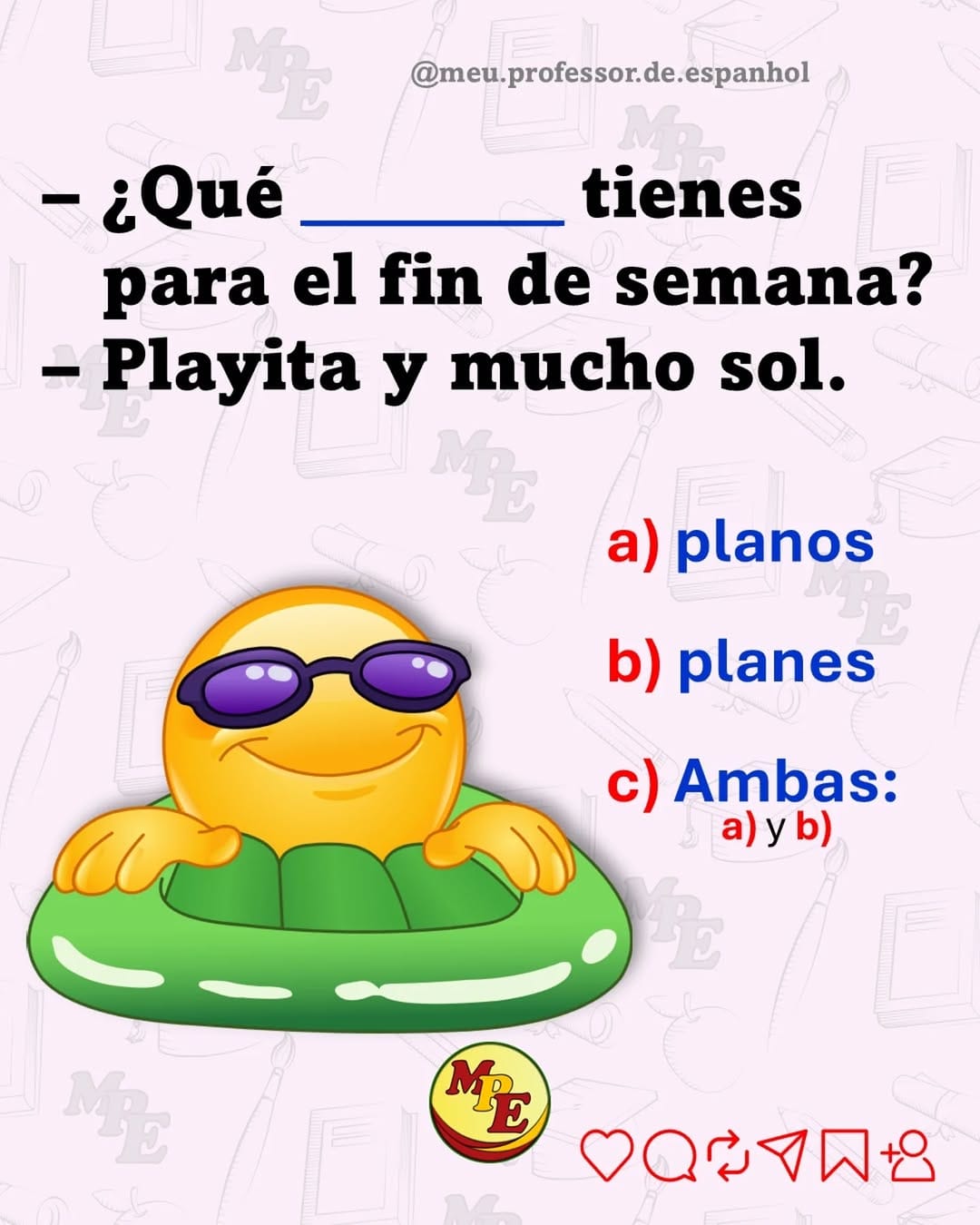 Post 4 by Tomás - Professor de Espanhol e Tradutor on Instagram (image)