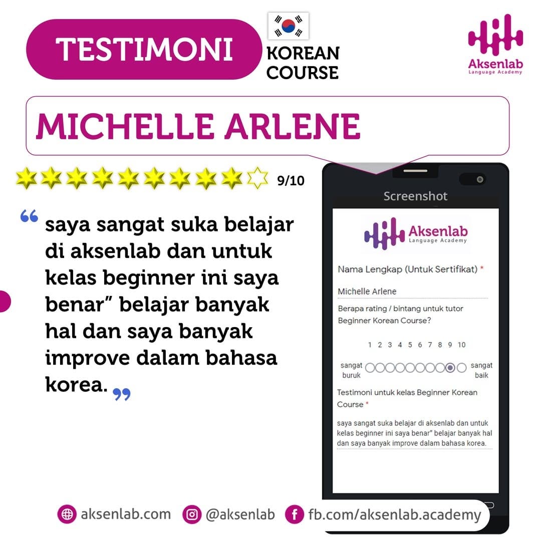 Post 3 by Kursus Online Bahasa Asing on Instagram (carousel)