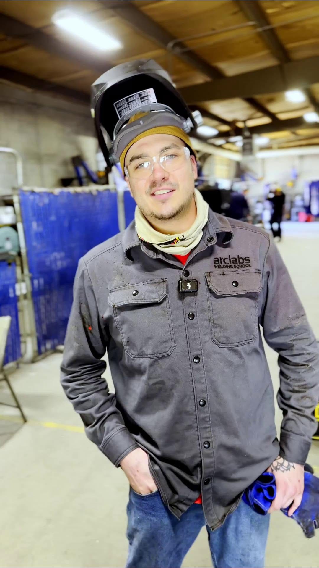Post 10 by Arclabs Welding School on Instagram (video)
