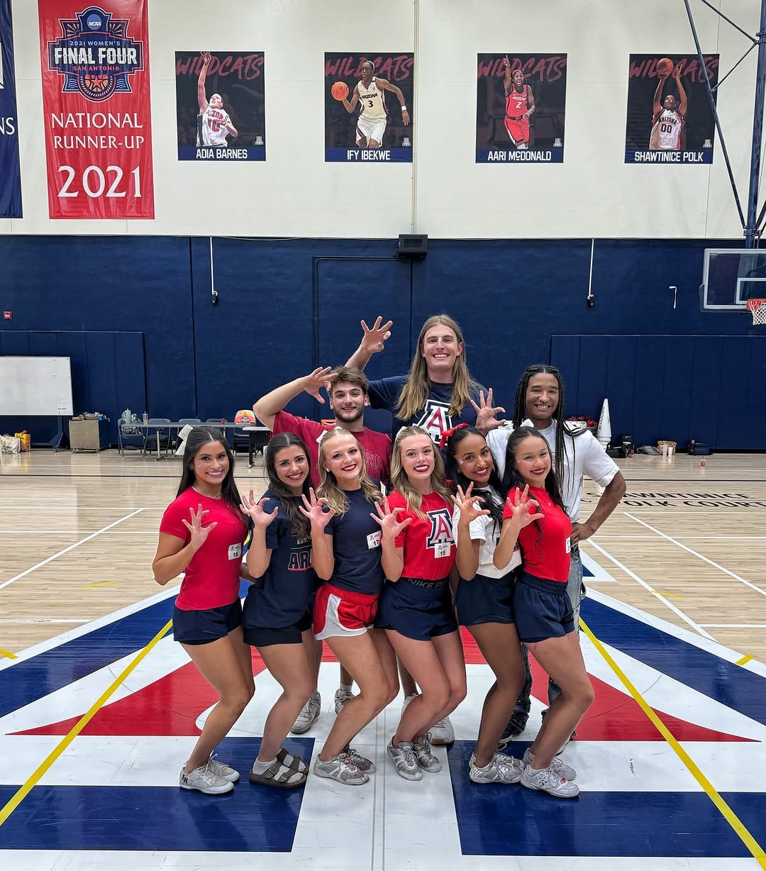 Post 1 by Arizona Cheerleaders & Mascots on Instagram (carousel)