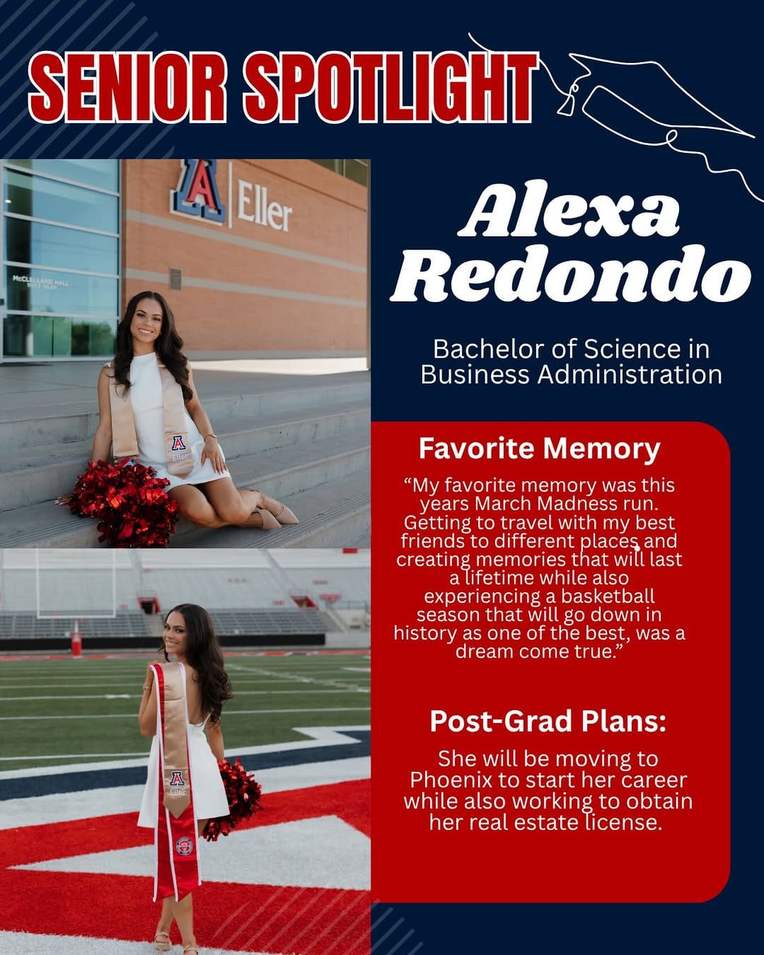 Post 8 by Arizona Cheerleaders & Mascots on Instagram (image)