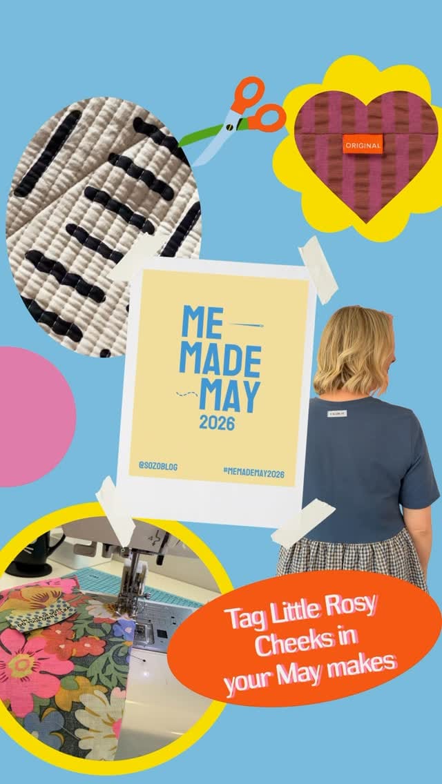 Post 7 by Colourful sewing labels & children’s sewing patterns on Instagram (video)