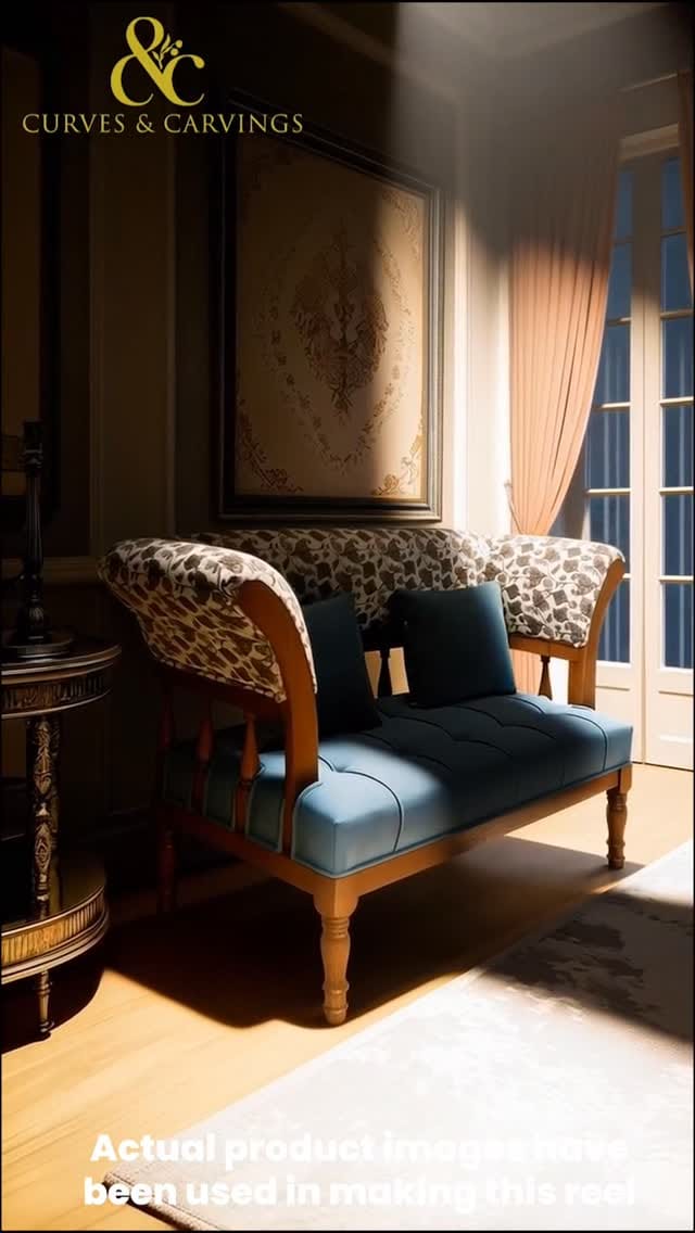 Post 9 by Curves and Carvings I Interior Designer & Victorian Furniture on Instagram (video)