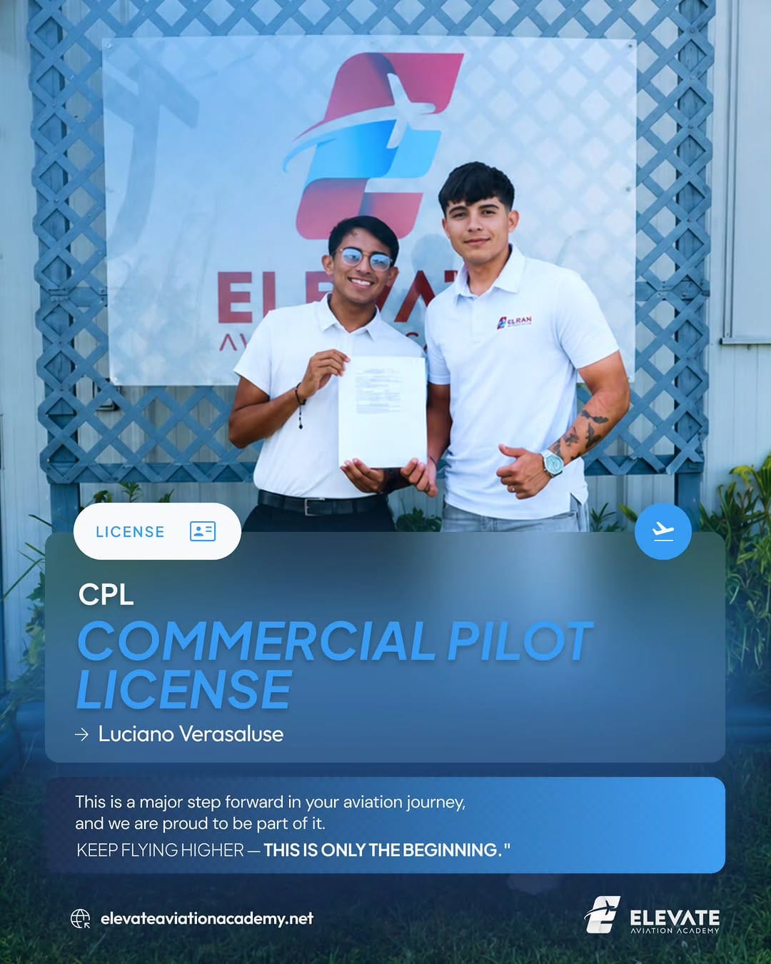 Post 5 by Elevate Aviation Academy on Instagram (image)