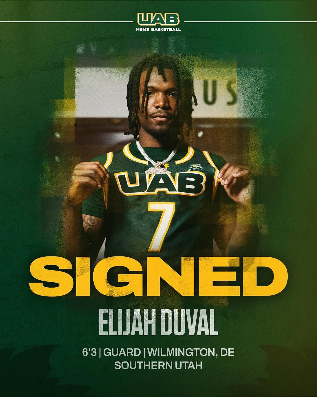 Post 7 by UAB Men's Basketball on Instagram (image)