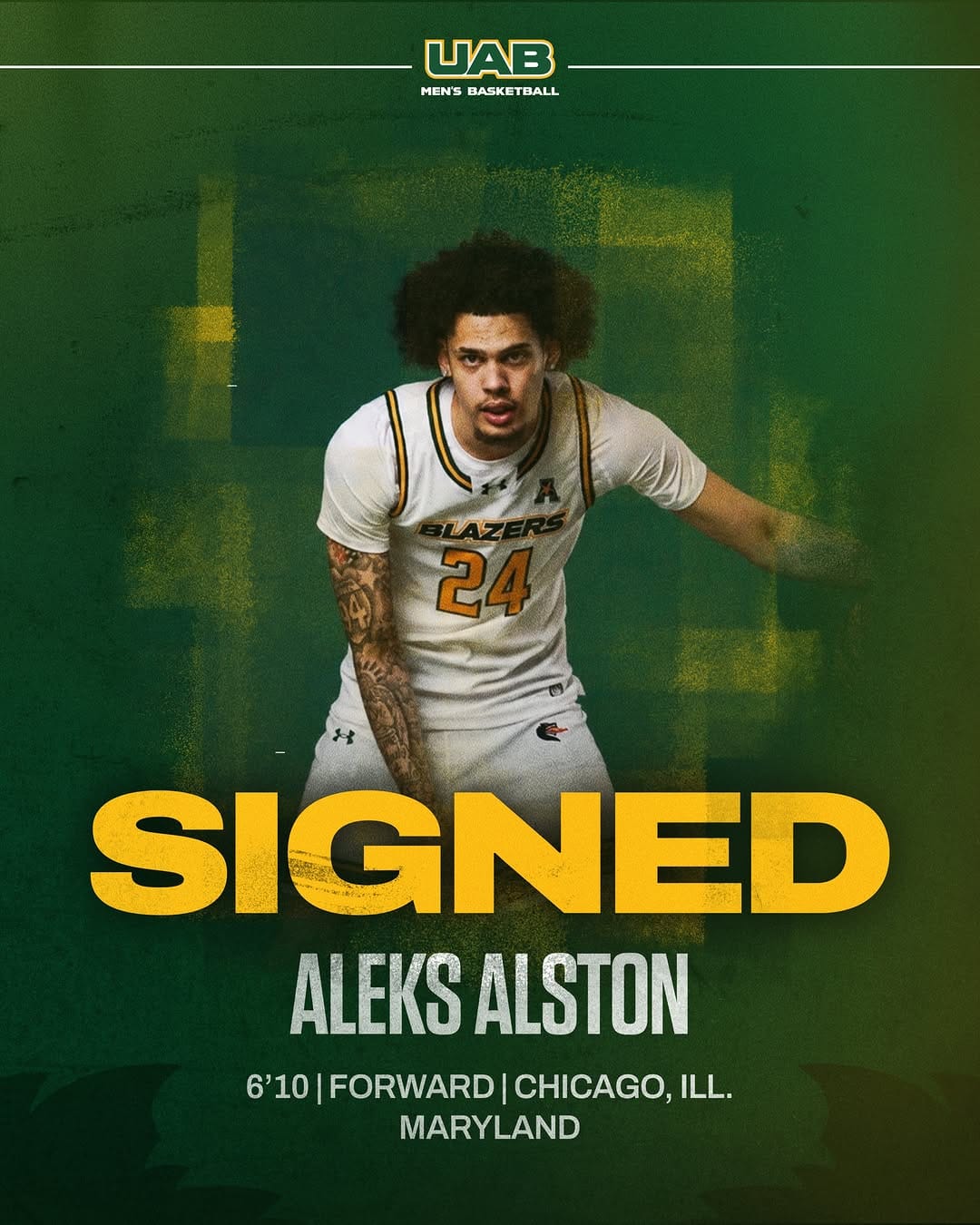 Post 8 by UAB Men's Basketball on Instagram (image)