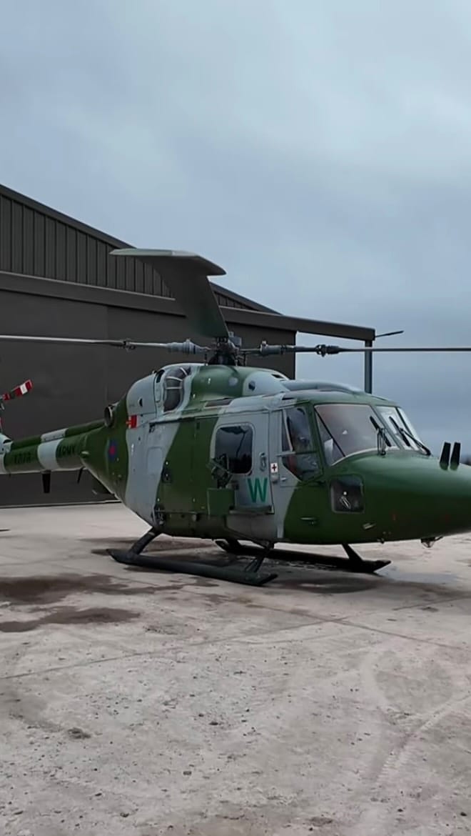 Post 7 by Historic Helicopters on Instagram (video)
