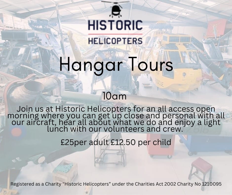 Post 5 by Historic Helicopters on Instagram (image)