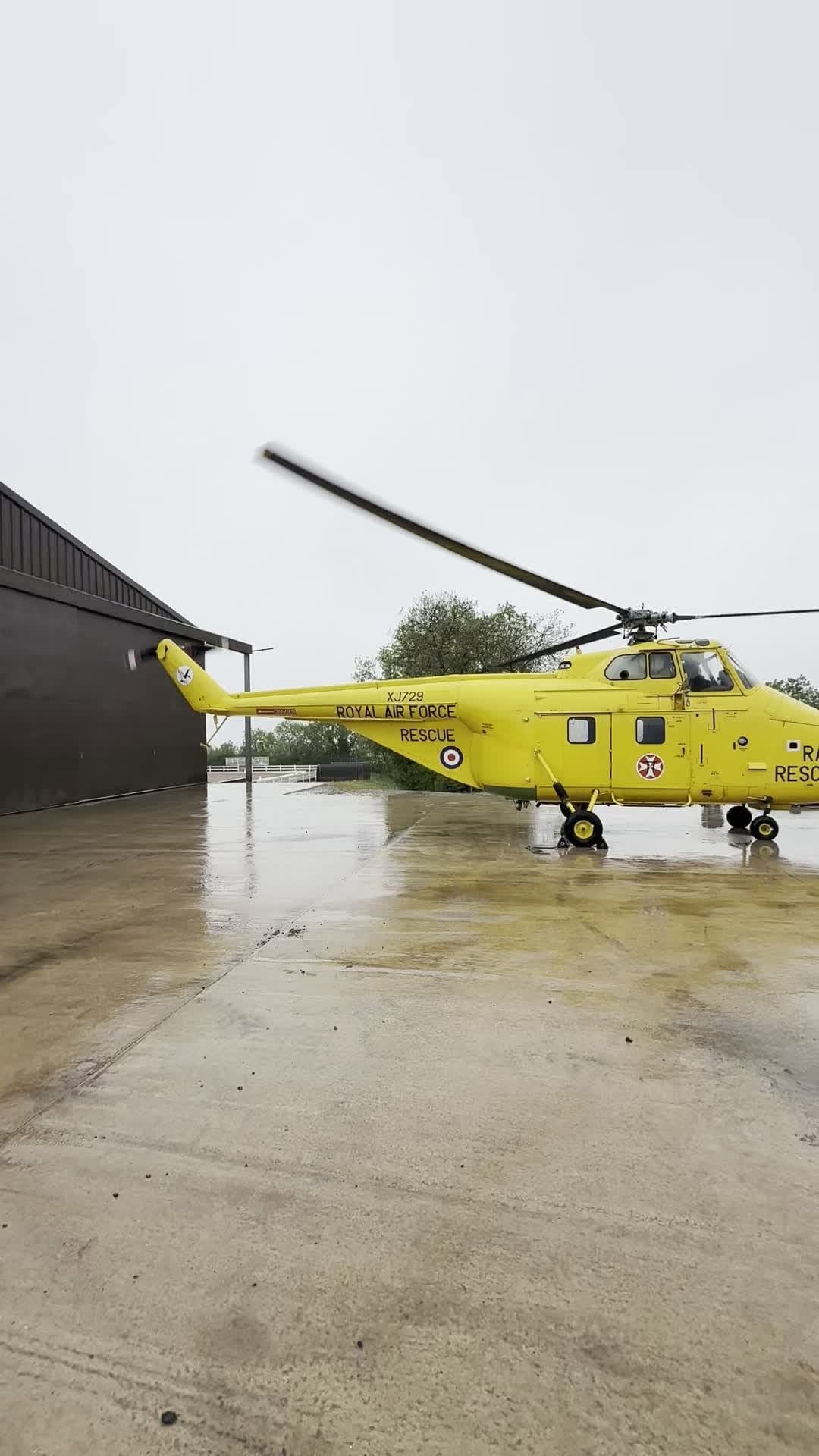 Post 1 by Historic Helicopters on Instagram (video)