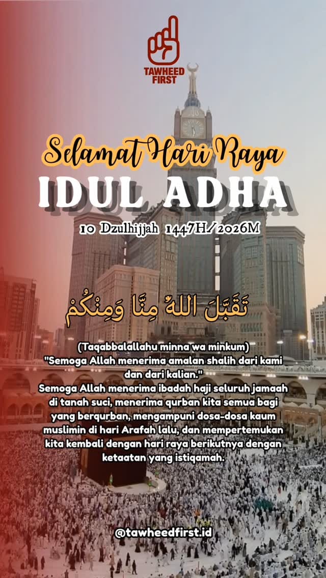 Post 2 by Tawheed First ☝🏼| Pendidikan Tauhid Sejak Masa Golden Age on Instagram (video)