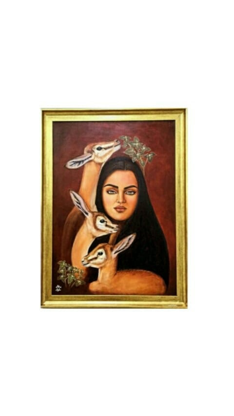 Post 4 by Moluk Khazraji|Art on Instagram (video)