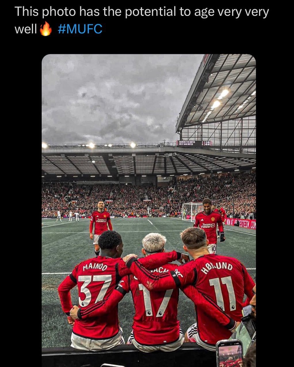 Post 6 by Manchester United 🔰 on Instagram (image)