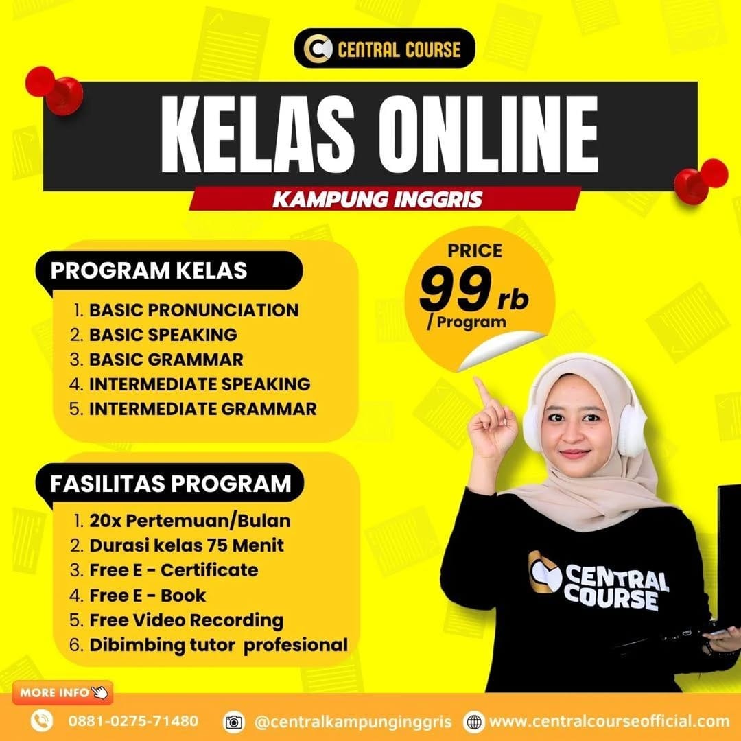 Post 10 by Kampung Inggris Pare on Instagram (image)