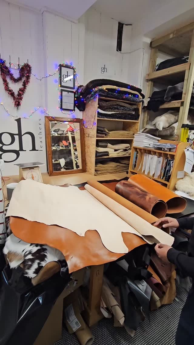 Post 7 by GH Leathers LTD on Instagram (video)