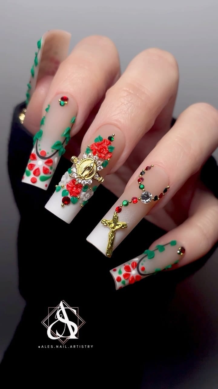 Post 8 by Ales Nail Artistry on Instagram (video)
