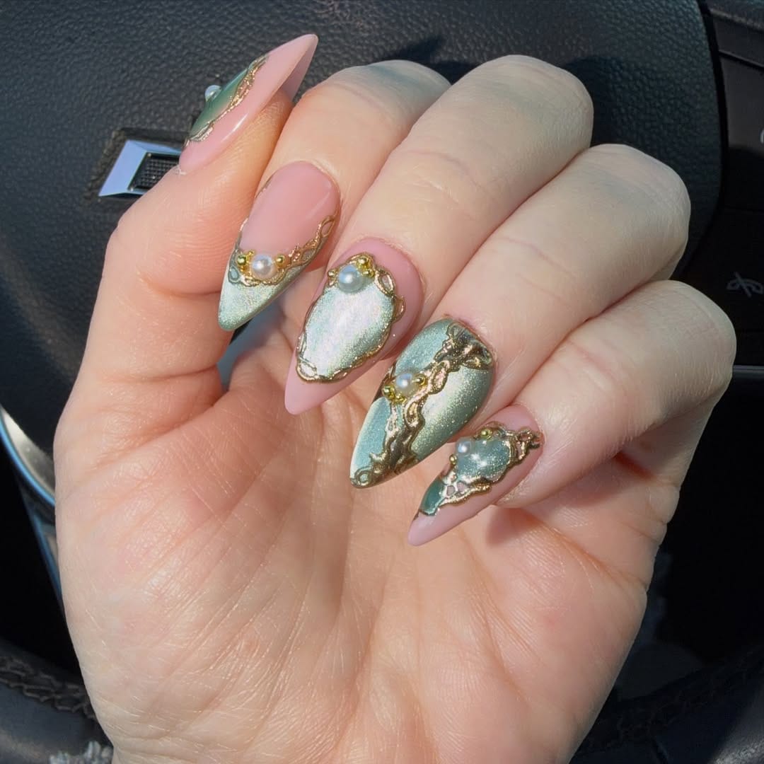 Post 4 by Ales Nail Artistry on Instagram (carousel)