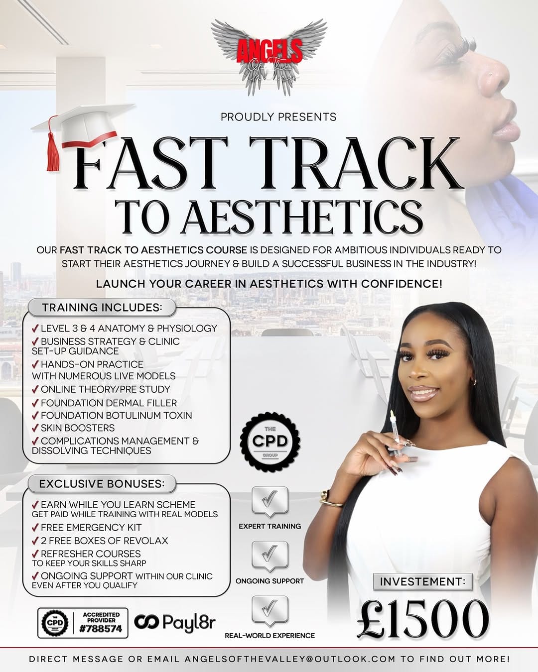 Post 8 by Angels Of The Valley Aesthetics Clinic&Training Academy on Instagram (carousel)