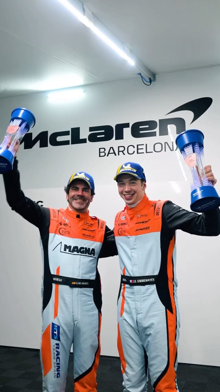 Post 8 by McLaren Barcelona on Instagram (video)