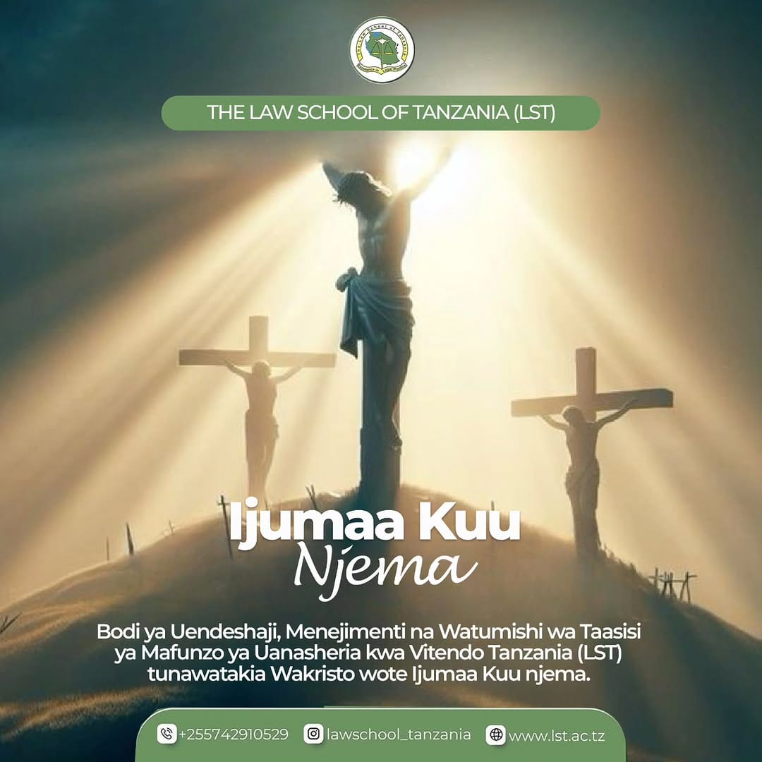 Post 10 by The Law School of Tanzania on Instagram (image)