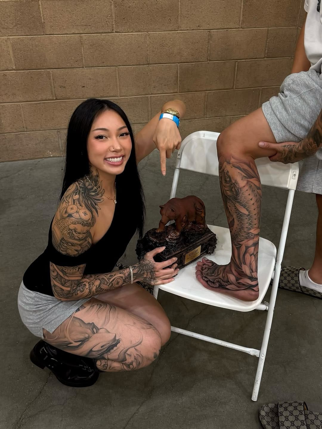 Post 10 by TINA NGUYEN | tattoo artist on Instagram (carousel)