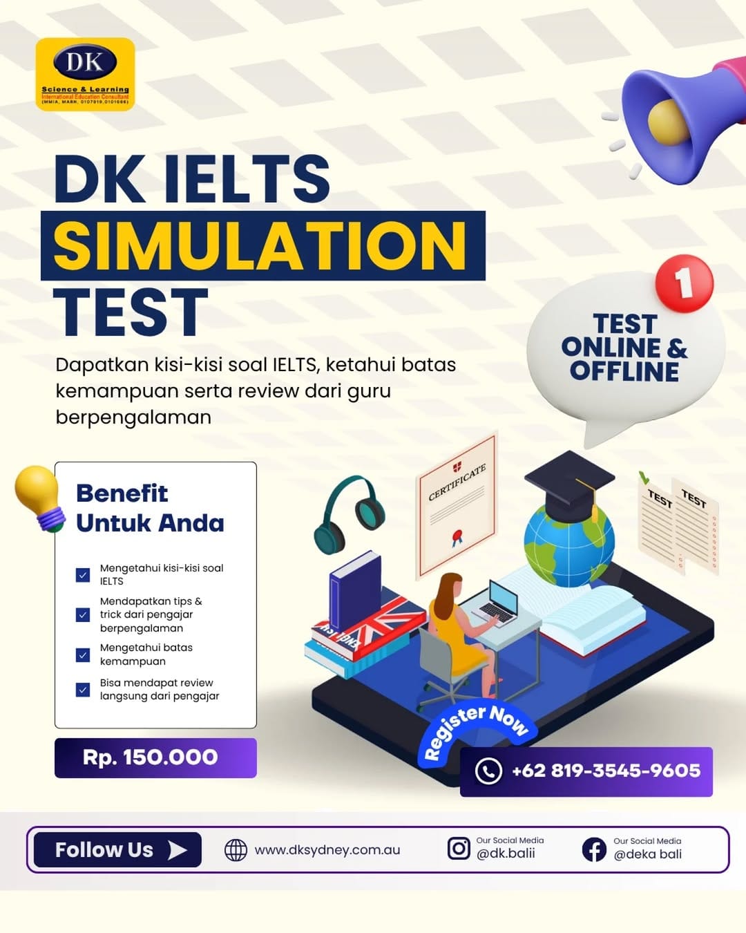 Post 10 by Agen pendidikan|  Visa Australia|  Kuliah/Student|  Visitor |WHV on Instagram (image)