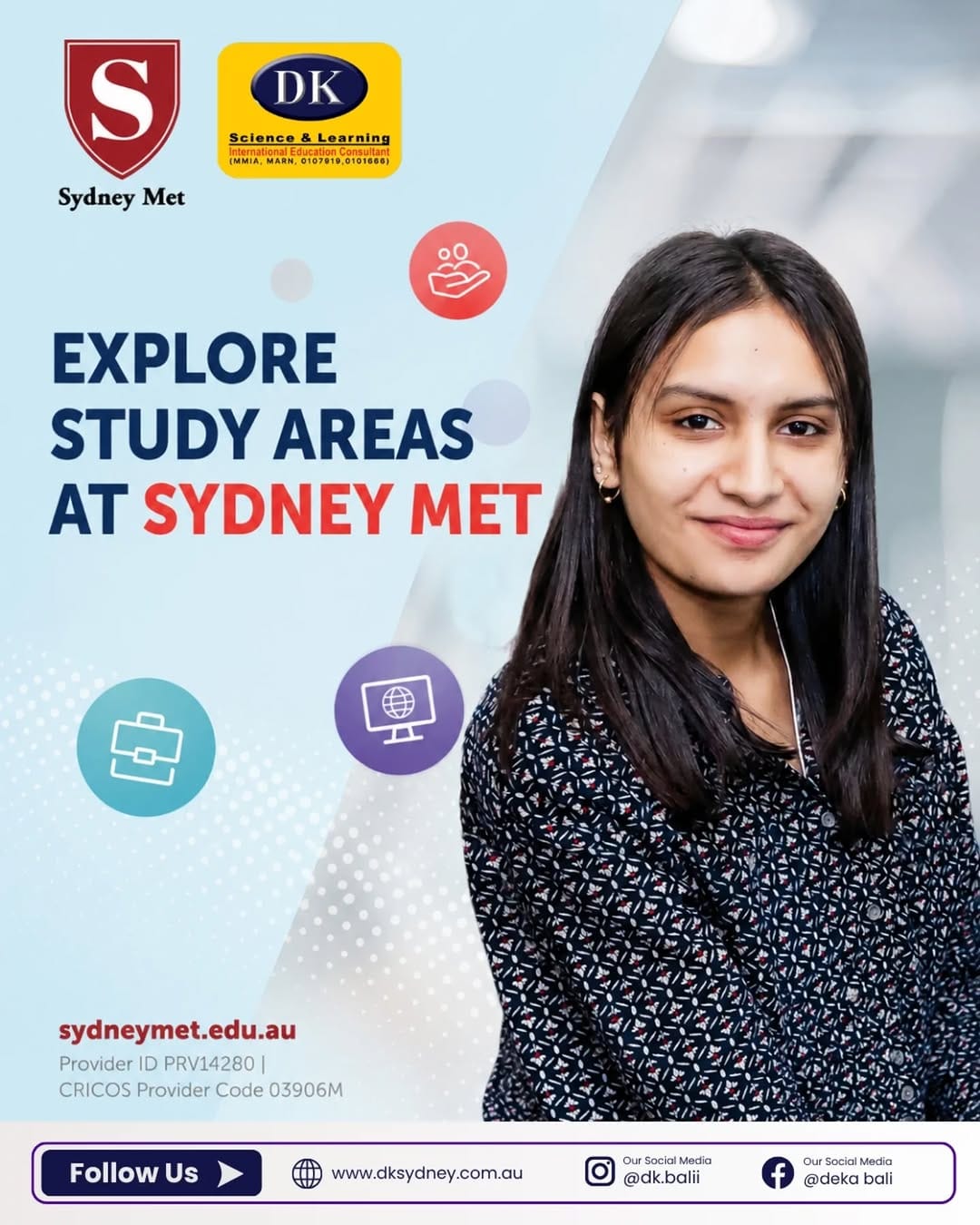 Post 5 by Agen pendidikan|  Visa Australia|  Kuliah/Student|  Visitor |WHV on Instagram (carousel)