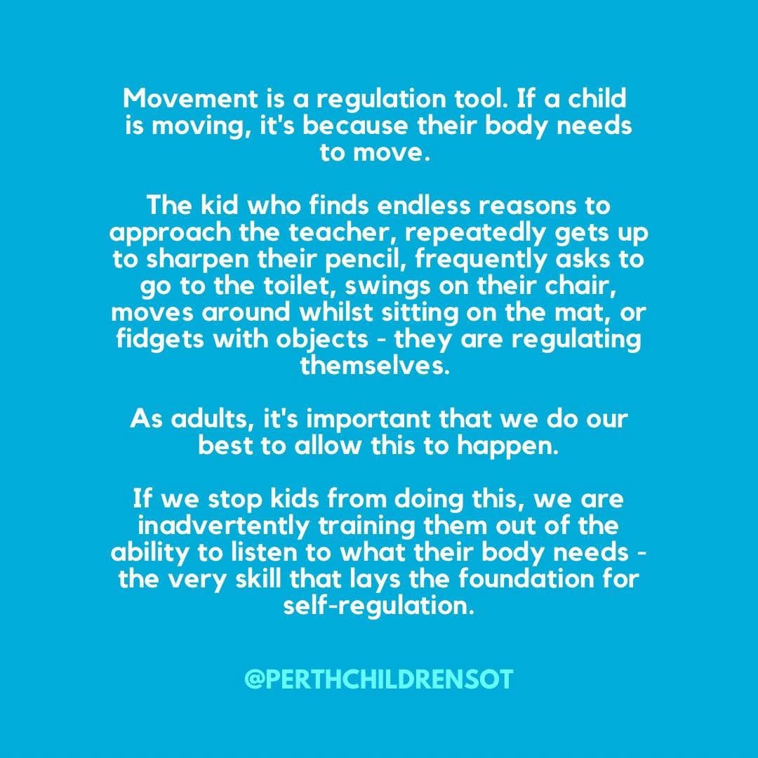 Post 10 by Sarina Shirazee | Paediatric OT on Instagram (image)