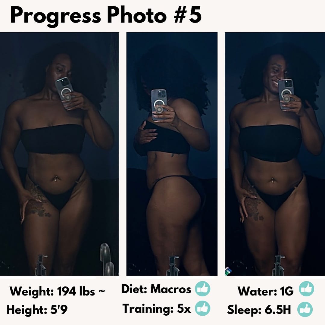 Post 5 by @fitmelle on Instagram (image)