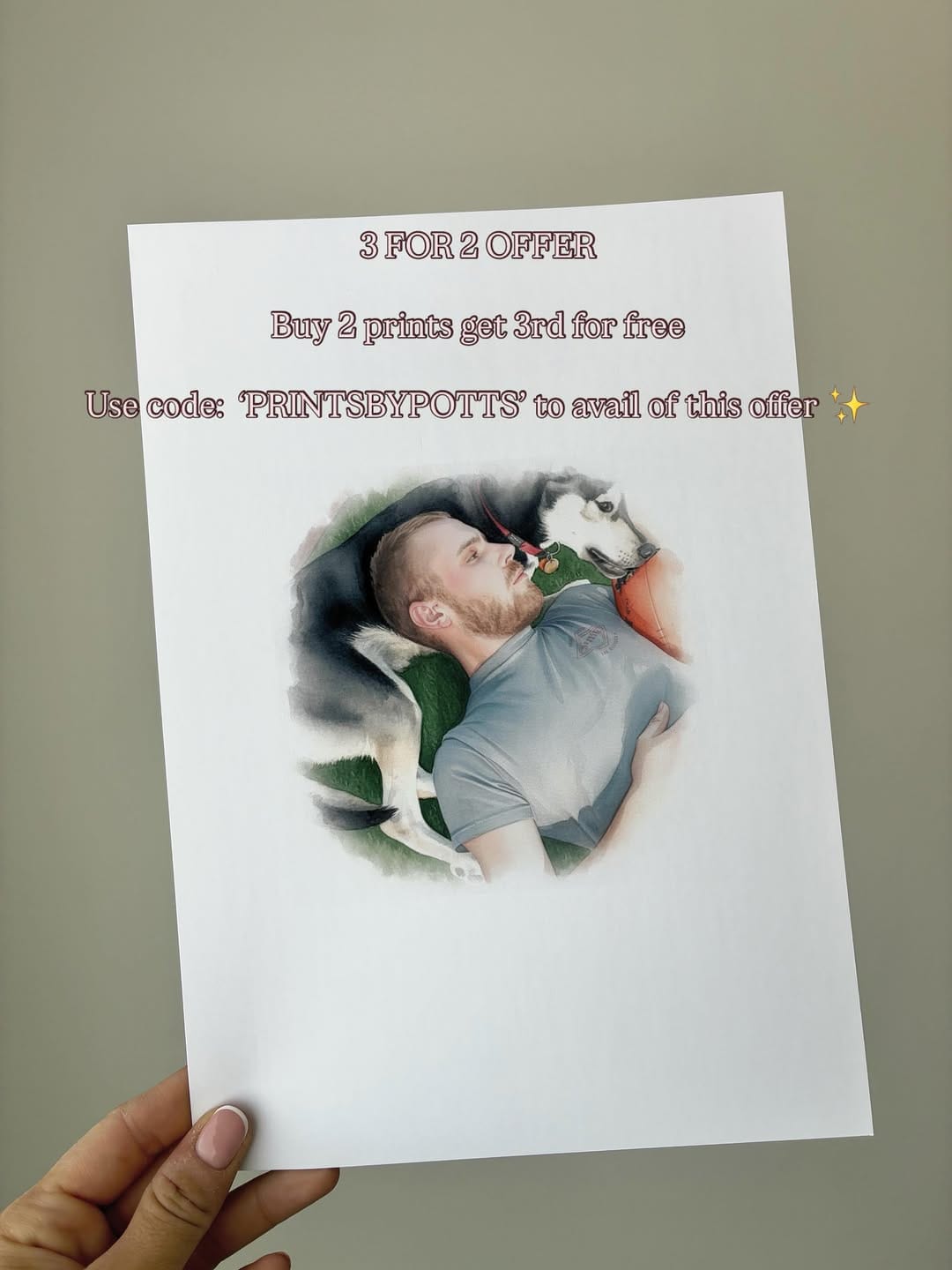 Post 2 by Prints By Potts | Personalised Occasion Prints on Instagram (carousel)